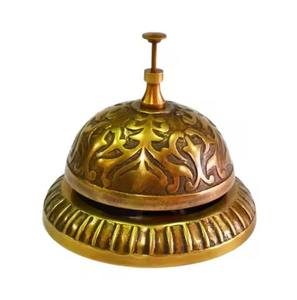 Campana de Mesa Metálica para Servicio, Campana de Recepción, Campana de Llamada para Mostrador de Hotel, Restaurante, Escritorio - Product Image 4