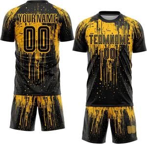Uniforme de Fútbol Personalizado OEM de Moda para Equipos 2025, Fabricante ODM, Envío Rápido, Logotipo Personalizado, Ropa de Equipo 100% Poliéster - Product Image 1