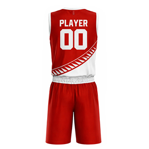 RAMF SPORTS T-shirt de basket-ball personnalisé, maillot brodé par sublimation, ensemble uniforme de basket-ball, vêtements de basket-ball universitaires - Product Image 4