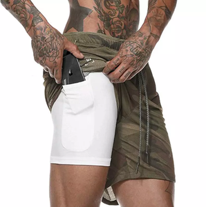 Shorts tendance pour hommes en vente en gros à prix réduit, en tissu de coton doux, pour un style décontracté et un mode de vie actif - Product Image 6
