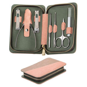 Ensemble de manucure et pédicure de haute qualité en acier inoxydable, kit de soin des ongles pour salon professionnel, maison et voyage - Product Image 1