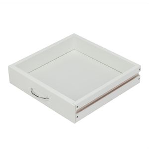 Carrello da Cucina Bianco YJ con Due Cassetti, Due Portabottiglie e Tre Cestelli, Isole e Carrelli da Cucina Mobili, Spedizione Gratuita - Product Image 5