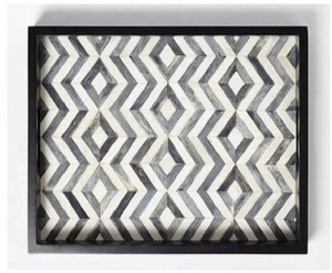 Plateau de service rectangulaire en bois de noyer, design minimaliste, couleur unie, vaisselle durable, design minimaliste, plateau en bois - Product Image 6