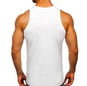 Custom Logo Men’s Fitness Tank Top – Breathable Sleeveless Shirt for <b>Running</b>, Lifting & Training - Product Image 4