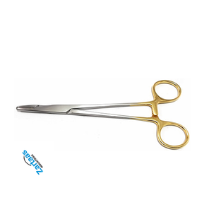 Instrumentos dentales de acero inoxidable de alta calidad TC Olsen Hegar soporte de aguja 14 cm fabricante - Product Image 4