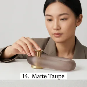 Sculpture en résine taupe mate faite à la main, chaîne à maillons dégradés bleus, forme personnalisée, décoration artistique pour la maison, artisanat de moulage, Artizon - Product Image 4
