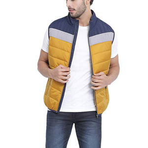 New Custom <b>Men</b> Jacket Fashion Winter Wear Down Puffer Packable <b>Vest</b> Half Sleeveless Jacket New High Quality Puffer Jacket - Product Image 1