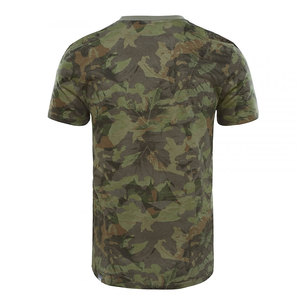 Camiseta de Camuflaje para Hombre con Logotipo Personalizado, Estilo Urbano, Algodón Grueso, Manga Corta, Talla Grande, Venta Caliente 2026 - Product Image 2