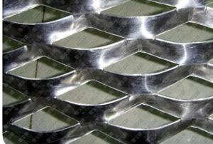 Heavy Gauge Galvanized Diamond <b>Mesh</b> Sheet Galvanized Steel Diamond Guard Panel Industrial Zinc Plated Diamond Metal Sheet - Product Image 5