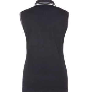 Camiseta sin Mangas para Mujer, Verde Sólido, Spandex Lavado, Secado Rápido, para Golf, Deporte, Casual - Product Image 2