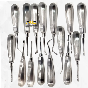 Élévateurs de luxe pour chirurgie orale, instruments chirurgicaux pour extraction dentaire, kit complet pour interventions précises - Product Image 6
