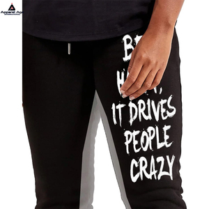 High Quality Custom Men’s Sweatpants Slim Fit Lightweight Fleece <b>Joggers</b> with Logo OEM Private Label printed sweatpants - Product Image 4