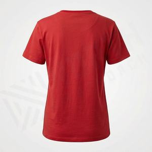 Camiseta de Algodón Orgánico Transpirable con Estampado por Sublimación para Mujer, Fabricante de Fábrica, Camiseta Personalizada para Mujer, Estilo Verano - Product Image 2