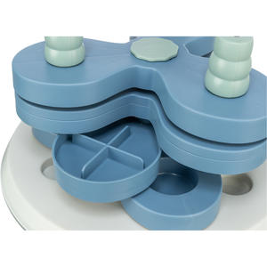 Torre de Actividades para Perros con Forma de Flor, 30 x 13 cm, Juguete Interactivo de Rompecabezas para Perros, Suministros de Entrenamiento - Product Image 1