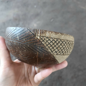 Biodegradable Coconut Bowl Handmade Natural Coconut Shell Bowl Eco Friendly Sustainable Kitchen Serving Bowl for Food Us - Product Image 4
