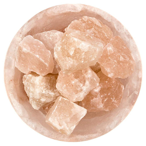 Cuenco de Sal del Himalaya, Lámpara de Sal Natural, Cuenco de Cristal de Sal Hecho a Mano, Decoración para el Hogar, Iluminación Decorativa, Brillo Cálido, Adorno de Mesa, Luz Nocturna - Product Image 3