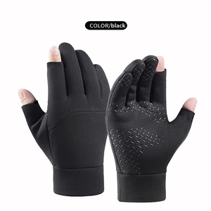 Gants de pêche à la mouche personnalisés en gros, sans doigts, protection solaire UV50+, pour hommes et femmes, respirants - Product Image 6