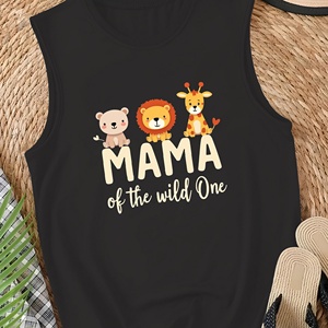 เสื้อกั๊กลำลองสำหรับผู้หญิงลายสัตว์ป่าแม่แห่งป่า - Product Image 4