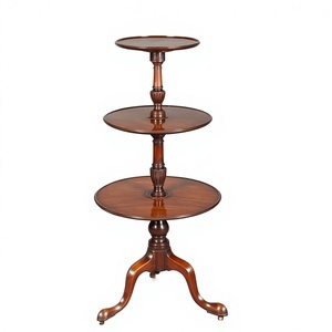 Elegante Soporte de Madera de Dos Niveles para Pasteles, Apto para Horno y Ecológico, para Cupcakes, Pasteles y Brownies - Product Image 2