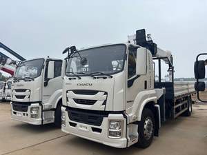 Grue montée sur <span class=keywords><strong>camion</strong></span> HICA ISUZU 4x2, capacité de levage de <span class=keywords><strong>35</strong></span> tonnes pour la construction, la logistique et le transport de marchandises - Product Image 3