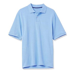 Camisetas Polo para Hombre en Color Azul Claro en Venta, 100% Algodón Poliéster, OEM, Hechas a Medida, de Alta Calidad, Ropa de Verano para Hombre - Product Image 5