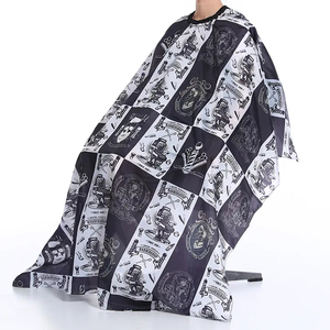 Capa de Peluquería con Estampado de Herramientas para el Cabello, Antiadherente, Profesional, para Salón de Belleza, Corte de Cabello, Coloración y Peinado - Product Image 4