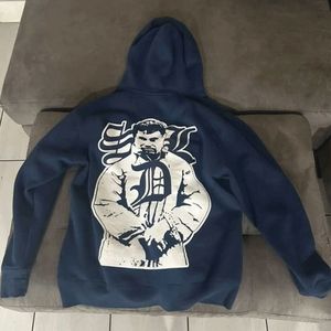 SDL Custom Embroidered & Plain Dyed Winter Men's Hoodies 100% Cotton 500gsm Breathable Oversized <b>Hip</b> Hop - Product Image 3