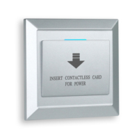 Interruptor de Ahorro de Energía Programable 220V 40A, Interruptor Inteligente para Hotel con Tarjeta de 13.56Mhz y Función de Control de Tiempo