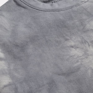 Sweat-shirts unisexes en molleton tie-dye écoresponsables en tissu de bambou et coton pour hommes, à épaules tombantes - Product Image 3