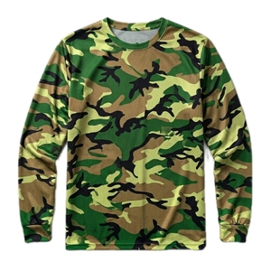 Camiseta de Camuflaje de Caza Personalizada de Manga Larga con Estampado de Pato para Hombre - Product Image 1