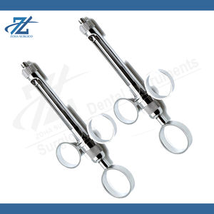 Jeringa Dental Manual Autoaspirante de Acero Inoxidable Zoha Surgico, Agarre Ergonómico, Certificación CE, Seguridad Clase I, 1 Año de Garantía - Product Image 4