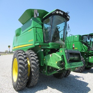 Moissonneuse-batteuse neuve/d'occasion à prix abordable pour riz, blé, feuilles de thé - Transmission par engrenages, haute productivité, machine agricole à prix de gros - Product Image 1
