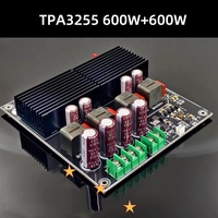 FYX Stock meilleur TPA3255 carte amplificateur de puissance numérique double cœur audio classe D 2.0 canaux 600W * 2 carte amplificateur de puissance stéréo