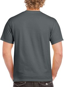 เสื้อยืดผ้าฝ้ายออร์แกนิค 240 กรัม สำหรับผู้ชาย แบบลำลอง ลายเรียบ พร้อมโลโก้ ดีไซน์เรียบง่าย ผ้าเจอร์ซีย์ - Product Image 2