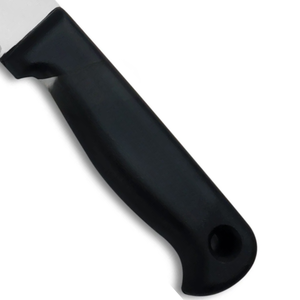 Ensemble de 5 couteaux de cuisine en acier inoxydable avec manche noir, couteaux professionnels de chef, couteaux à découper la viande, couteaux à trancher avec poignée ergonomique - Product Image 4
