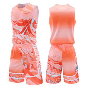 ชุดกีฬาระบายอากาศได้ชุดบาสเก็ตบอลชุดบาสเก็ตบอลมืออาชีพ - Product Image 1