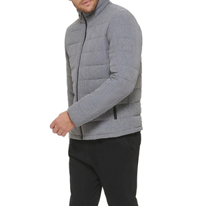 Mens Reversible Puffer Jacket Warm Double Side <b>Quilted</b> <b>Winter</b> Coat Casual Outdoor Wear Custom OEM ODM Bulk Manufacturing - Product Image 6