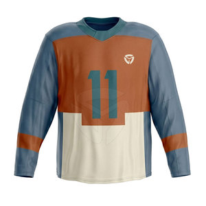 Uniforme de hockey sur glace haut de gamme, tissu durable et confortable, design léger, maillot et pantalon pour l'entraînement, la pratique et les matchs - Product Image 5