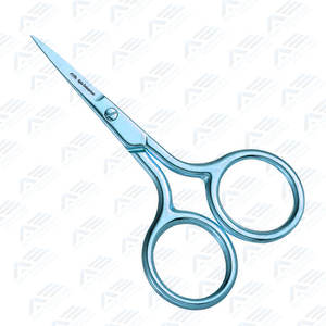 Tijeras Curvas para Uñas de Acero Inoxidable al por Mayor y Cortaúñas Portátil, Tijeras Profesionales de Belleza y Maquillaje - Product Image 2