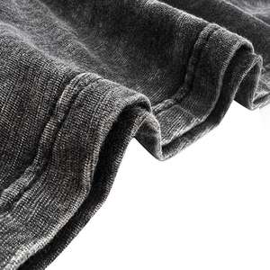 Camisetas de algodón 100% con cuello redondo, impresión de logotipos personalizados al por mayor en la parte delantera y trasera, servicio OEM, color sólido, para hombre - Product Image 5