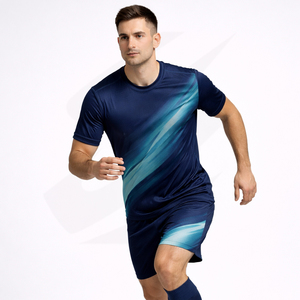 Uniformes de Fútbol Personalizados, Camisetas de Fútbol, Sublimación, Malla de Poliéster, Ropa Deportiva, Ropa de Equipo, MOQ Bajo, Venta al Por Mayor - Product Image 2