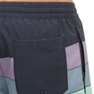 Shorts de surf pour hommes en tissu extensible 4 directions 100 % polyester, respirants, décontractés, avec cordon de serrage, design personnalisé, vente en gros - Product Image 6