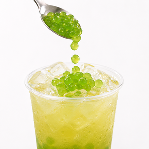 KEIFU 500g Private Label Lemon Flavored Popping <b>Boba</b> Ingredients for Delicious Slushies and <b>Bubble</b> Tea - Product Image 2