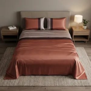 Drap de lit de qualité supérieure, solide, personnalisable, durable, écologique, toutes saisons, 125 GSM, en microfibre, doux et léger - Product Image 3