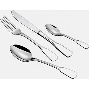 ชุดเครื่องใช้บนโต๊ะอาหารด้ามยาวแบบเรียบด้ามยาวทำจากสแตนเลสสตีลมีเอกลักษณ์ดีไซน์แบบเกาหลี - Product Image 3