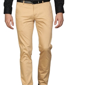 กางเกงชิโน่ผู้ชายสำหรับใส่ทำงานหรือลำลอง ผลิตจากผ้าฝ้าย 100% ขายส่ง รับผลิตตามแบบ OEM - Product Image 1