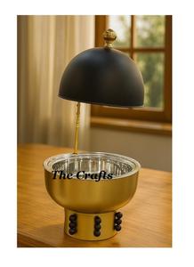 Plato para Servir de Acero Inoxidable con Asas y Patas de Diseño, Calidad Superior, para Buffet de Bodas, Plato para Calentar Comida - Product Image 6