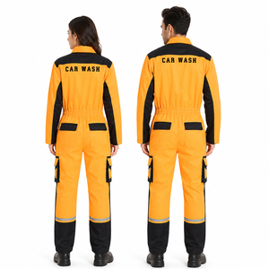 Custom Car Wash Coverall Uniform Men Women <b>Mechanic</b> Jumpsuit Industrial Workwear Auto Detailing Protective <b>Overall</b> - Product Image 4
