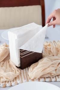 AZ ENTERPRISES - Dispensador de Papel Higiénico Moderno de Madera para Decoración del Hogar - Product Image 6