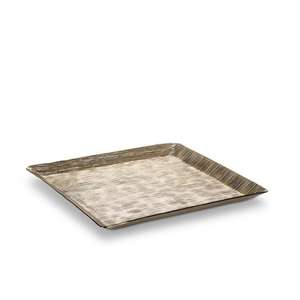 Plateau de service en métal pour snacks, plat de service alimentaire personnalisé, plateaux décoratifs en aluminium pour café, boulangerie, restaurant, fournitures de restauration - Product Image 6